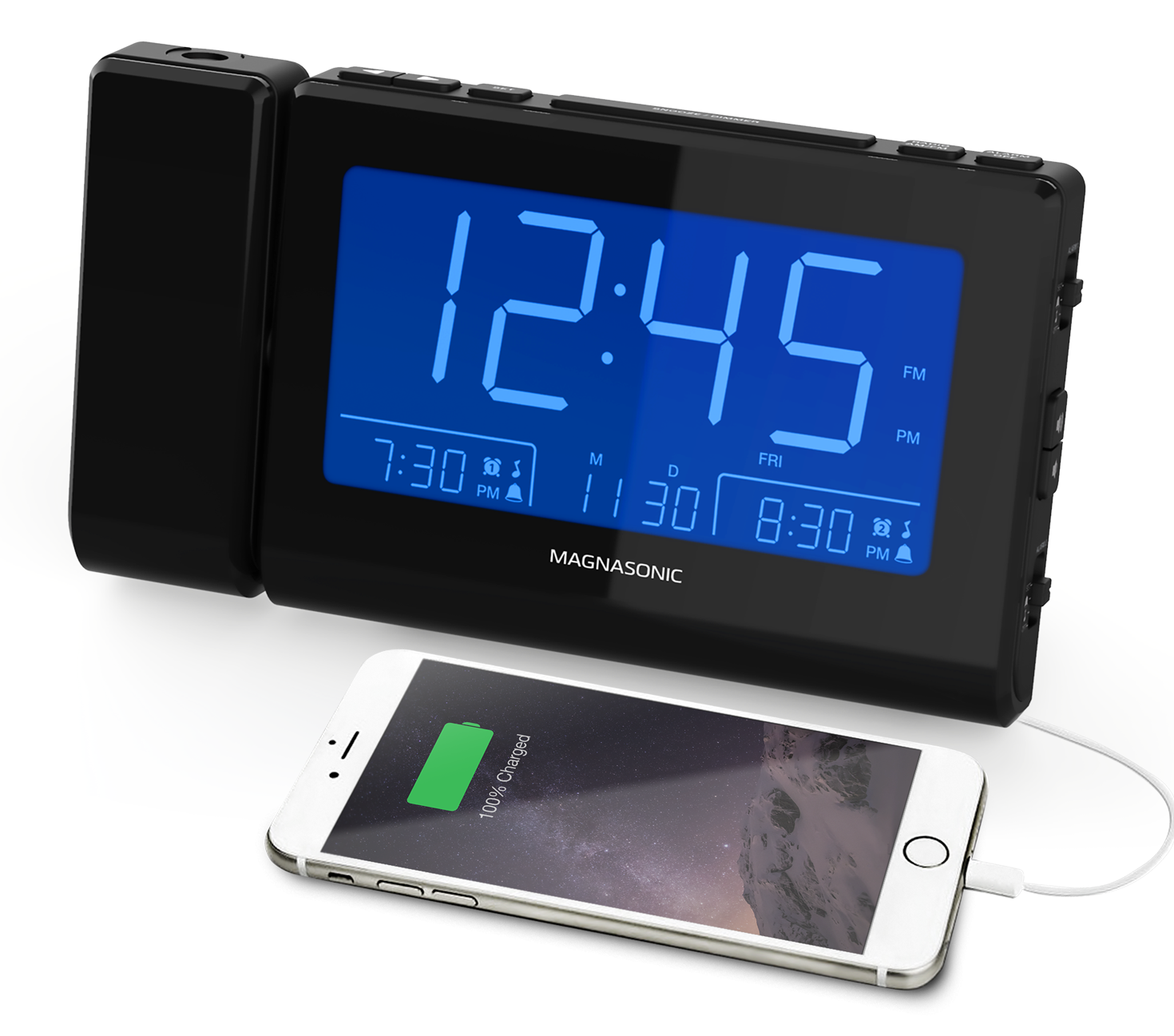 Magnasonic CR64 Alarm Clock Radio