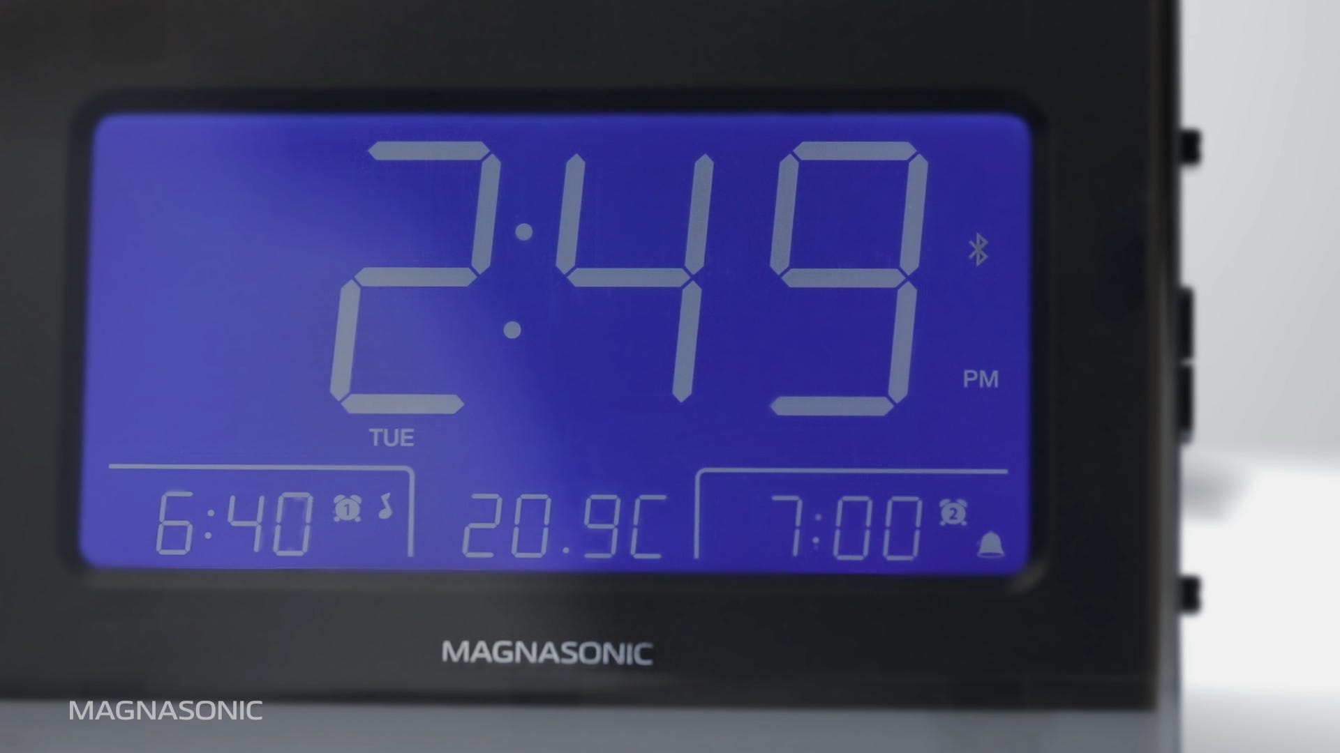 Bluetooth Alarm Clock Radio