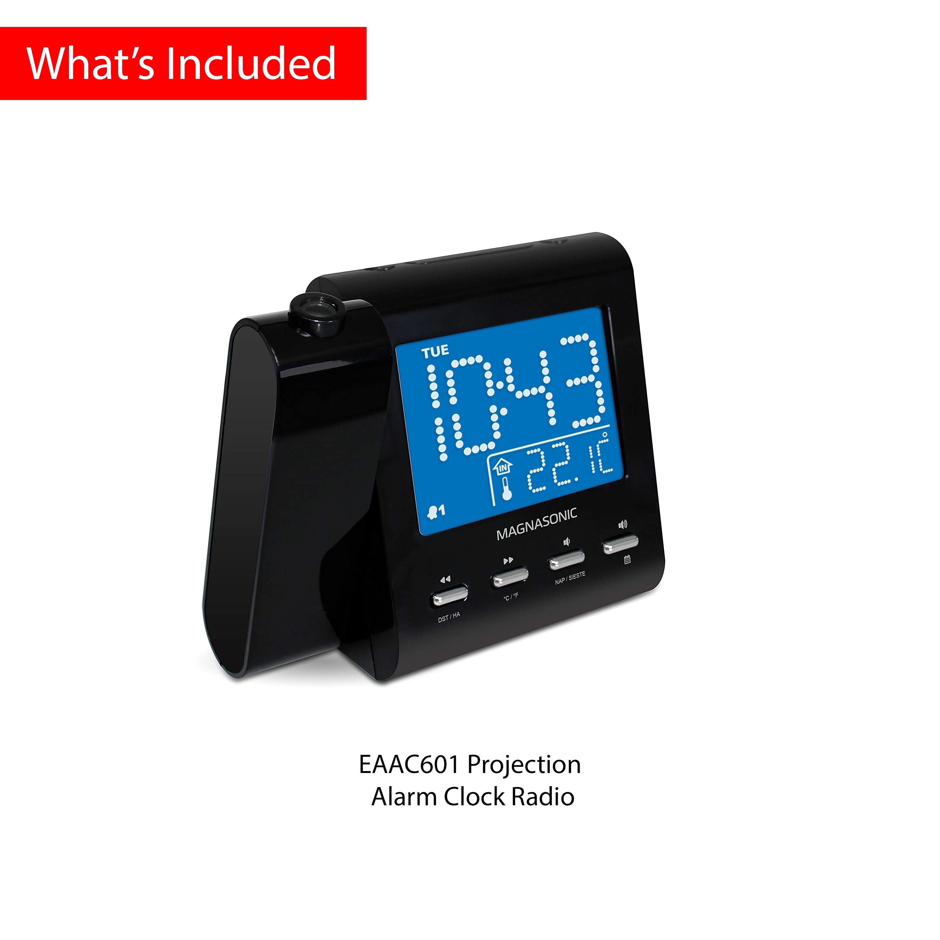 Projection Alarm Clock Radio