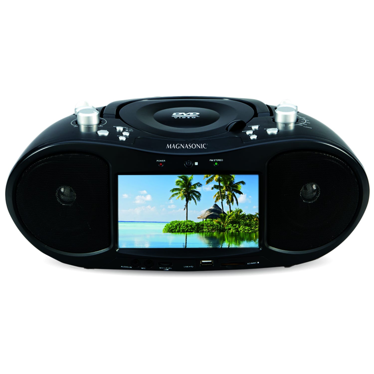 Portable CD/DVD Player Boombox