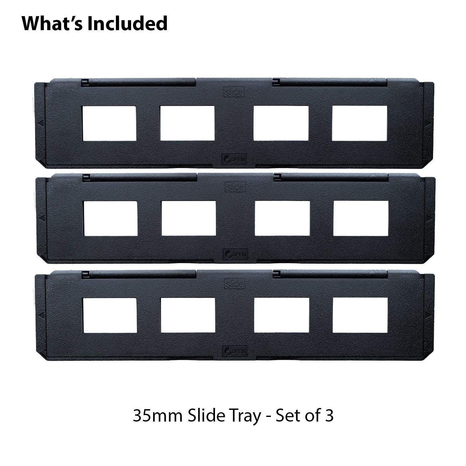 Long Tray 35mm Slide Film Holder – Set of 3