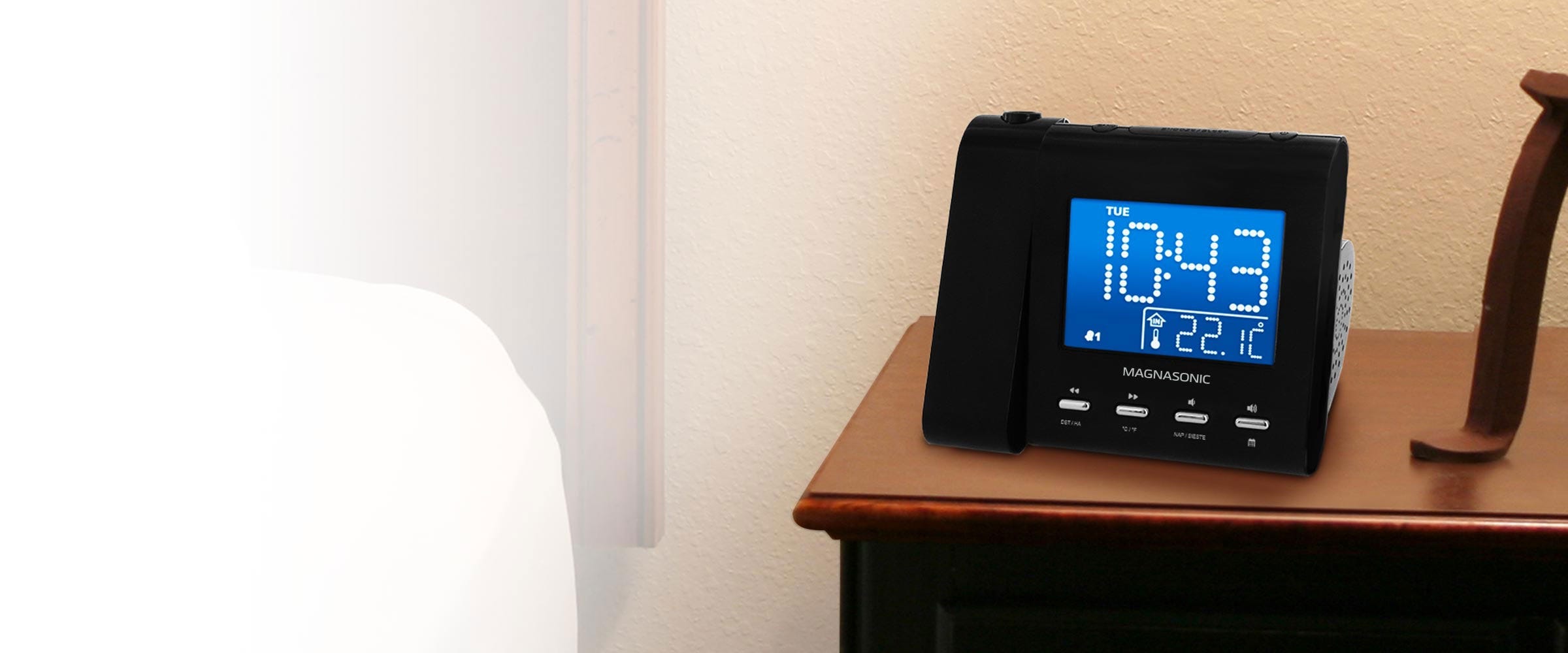 Projection Alarm Clock Radio Projection Alarm Clock Radio